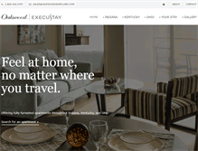 Tablet Screenshot of execustayoh.com